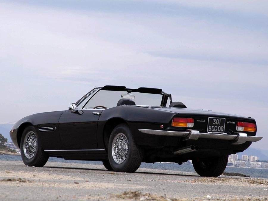  Maserati Ghibli Spyder 1969 года  (фото 23 из 42)